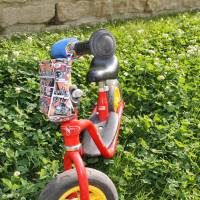 Lenkertasche für Laufrad / Kinderrad / Roller "Comic Roboter" Bild 3