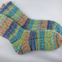 Socken Größe 36/37, handgestrickt, Stricksocken für warme Füße Bild 1