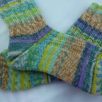 Socken Größe 36/37, handgestrickt, Stricksocken für warme Füße Bild 10
