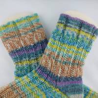 Socken Größe 36/37, handgestrickt, Stricksocken für warme Füße Bild 6