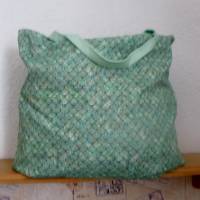Shopper Bag XXL /  Stofftasche / Strandtasche  im maritimen Style - " Kleine Meerjungfrau" Bild 8
