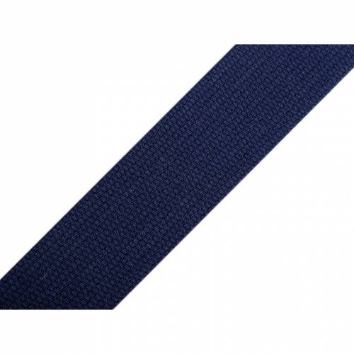 Gurtband dunkelblau, Baumwolle 30 mm,  Meterware