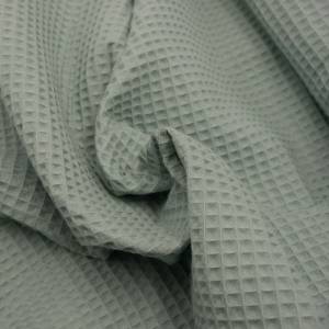 Waffelpique Bio Baumwolle, Farbe mint, mit Oeko-Tex Zertifizierung Bild 1