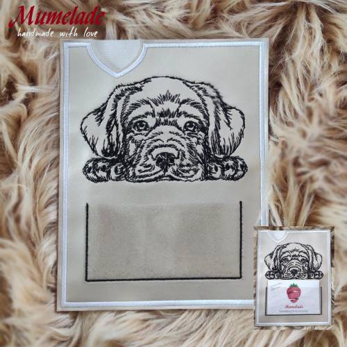 Hülle für Heimtierausweis - Labrador