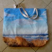Shopper Bag XXL /  Stofftasche / Strandtasche  im maritimen Style Bild 8