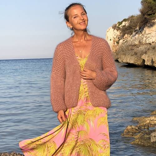 SARAH Strickjacke Cardigan Oversize (PDF) Anleitung