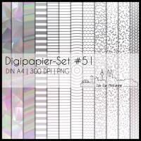 Digipapier Set #51 (dunkelbraun, braun, grau) abstrakte & geometrische Formen  zum ausdrucken, plotten, basteln & mehr Bild 1