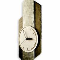 Moderne Wanduhr „Jonas“. Uhr aus Naturschiefer. Edles Design für ihr Wohnzimmer. Handarbeit aus Deutschland. Bild 2