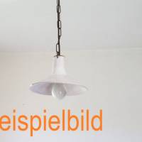 Lampenschirm mit Kettenaufhängung und Baldachin Keramik Vintagestil Wohnungsdekoration Bild 7