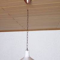 Lampenschirm mit Kettenaufhängung und Baldachin Keramik Vintagestil Wohnungsdekoration Bild 8