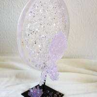 Skulptur "Lilac Amethyst", resinart Bild 3