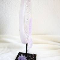 Skulptur "Lilac Amethyst", resinart Bild 4
