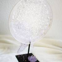 Skulptur "Lilac Amethyst", resinart Bild 5