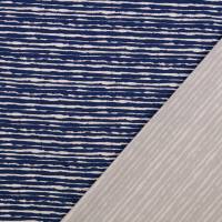Baumwolljersey schmale Streifen blau Oeko-Tex Standard 100(1m/13,-€) Bild 2