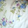 Kissen, Quiltkissen, Kissenbezug in zarten Blautönen aus Baumwolle, handgequiltet, Handarbeit, Unikat Bild 2