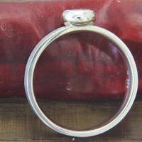 Ring Silber 925/- mit blauemTurmalin Bild 7