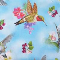 Kosmetiktasche Kolibri, groß mit Innentaschen Bild 3