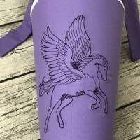 zauberhafte Schultüte mit Pegasus / Einhorn Motiv Bild 2