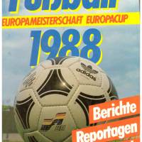 Friedemann, Hempel, Nachtigall *** Fuball 1988 * Europameisterschaft *** Bild 1