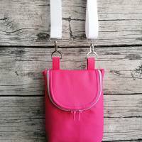 Kleine Umhängetasche Lise * Tasche * Pink Regenbogen Bild 3