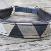 Halsband TRIANGEL mit Zugstopp Hund, Hundehalsband mit tollem Muster, Martingale Bild 2