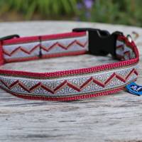 Halsband mit Klickverschluss, Hundehalsband mit verschiedenen Designs, Breiten und Größen Bild 2
