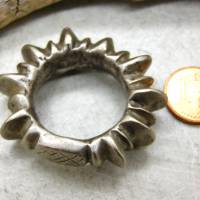 massiver alter Fulani Silber Ring - ca. 42g - handgemacht in Mali/Westafrika Bild 1