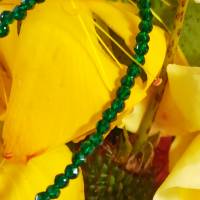 Zierliche Halskette aus grünem Spinell Bild 6