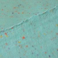 Sweat Melange Tweed hellblau aqua 50 x 150 cm Stoff Nähen Hoodie Bild 3