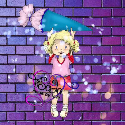 Digidatei ProStamp "Schulkind Fanny"