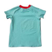 T-Shirt Jungenshirt Raglanshirt Größe 98 - Geburtstagsshirt türkis mint Bild 2