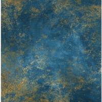 Reispapier - Motiv Strohseide - A4 - Decoupage - Vintage - Shabby - Rost - blau - gold - 19170 Bild 1