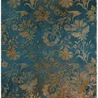Reispapier - Motiv Strohseide - A4 - Decoupage - Vintage - Shabby - Patina - Rost - blau - kupfer - 19121 Bild 1