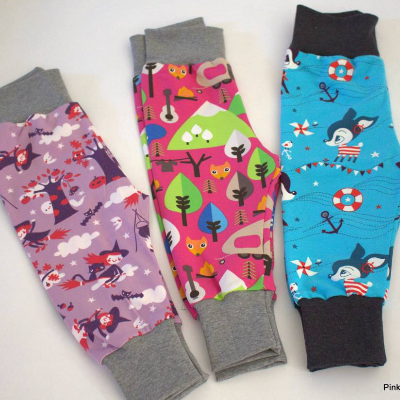 Baby Pumphose, Mitwachshose, Jogginghose, Gr. 62/68