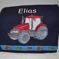 Kindergartenrucksack Motiv" Traktor "" Bild 1