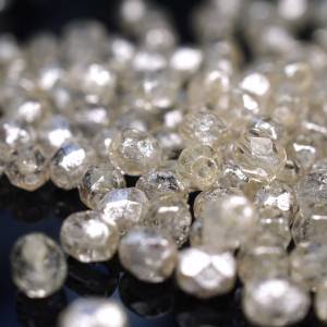 50 Crystal Silver Splash böhmische Perlen 4mm, tschechische feuerpolierte facettierte Glasperlen DIY Glasschliff Bild 4