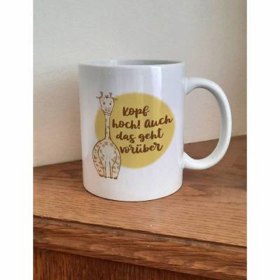 Tasse Babygiraffe mit Herz