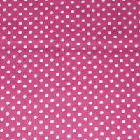 8,90 EUR/m Stoff Baumwolle - Punkte weiß auf fuchsia / pink 2mm Bild 7