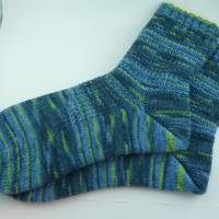 Socken handgestrickt Größe 44/45, Herrensocken, Männersocken, Stricksocken Bild 1