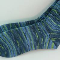 Socken handgestrickt Größe 44/45, Herrensocken, Männersocken, Stricksocken Bild 8