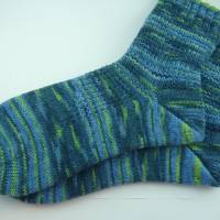 Socken handgestrickt Größe 44/45, Herrensocken, Männersocken, Stricksocken Bild 9