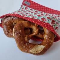 "Bunte Bäckertüte" in Rot-weiß *Äpfelchen* - klein - von he-ART by helen hesse Bild 3
