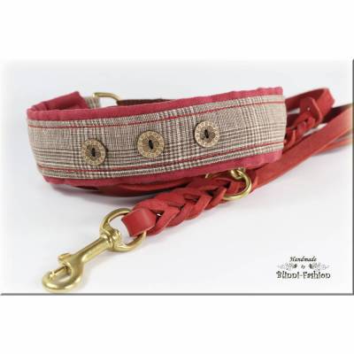 MUSTERVERKAUF Hundehalsband, verschiedene Desings, Zugstopp Halsband für Hunde, Martingale, Rhodesian Ridgeback SALE