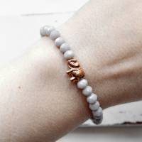 Elefant • Armband Perlen | Armschmuck | Geschenk Frau | Freundin | Schwester | Mama Bild 3