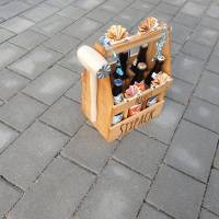 Bierträger, Männerhandtasche, Geschenk, Biertrinker, Flaschenträger Bild 2