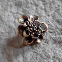 Brosche aus Bronze Renmoosblüte Bild 1
