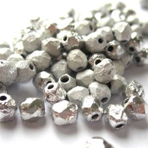 20   Etched Crystal Labrador Full böhmische Perlen 6mm, tschechische feuerpolierte facettierte Glasperlen DIY Glasschlif Bild 3