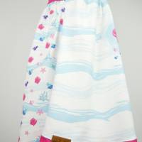 Kleid "Principessa" Meerjungfrau Hellblau - Pink Bild 3