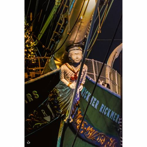 Hamburg Foto Datei - Rickmer Rickmers Galionsfigur, Breite 50 cm - zum Selbstdruck