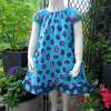 Mädchenkleid Sommerkleid Größe 86/92 - aus 1001 Nacht türkis blau Bild 2
